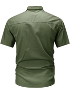 Chemise homme à poches rabat