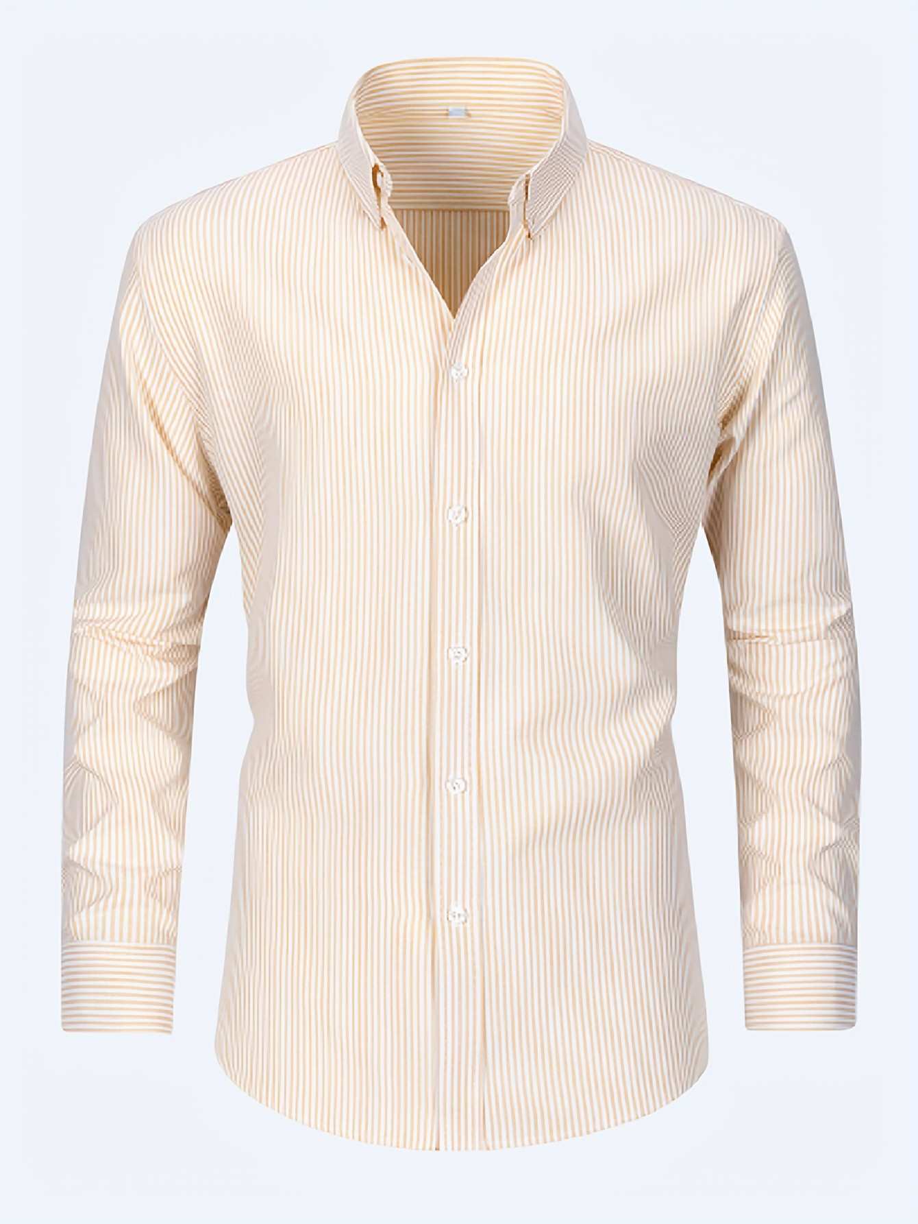 Chemise homme à rayures verticales