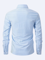 Chemise homme à rayures verticales