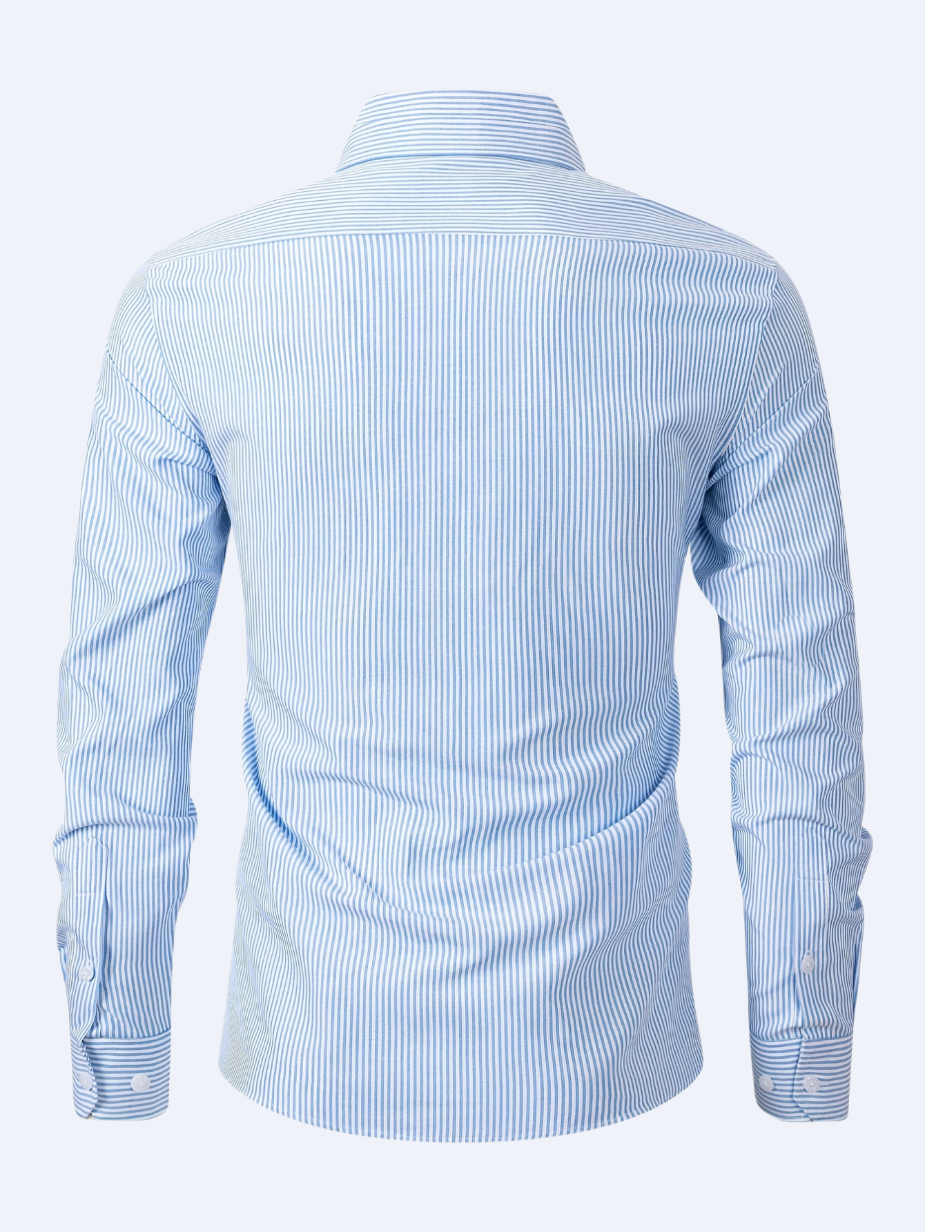 Chemise homme à rayures verticales