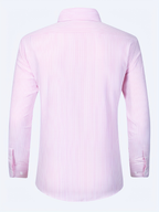 Chemise homme à rayures verticales