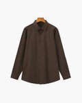 Chemise homme boutonnée col classique