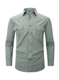 Chemise homme double poche