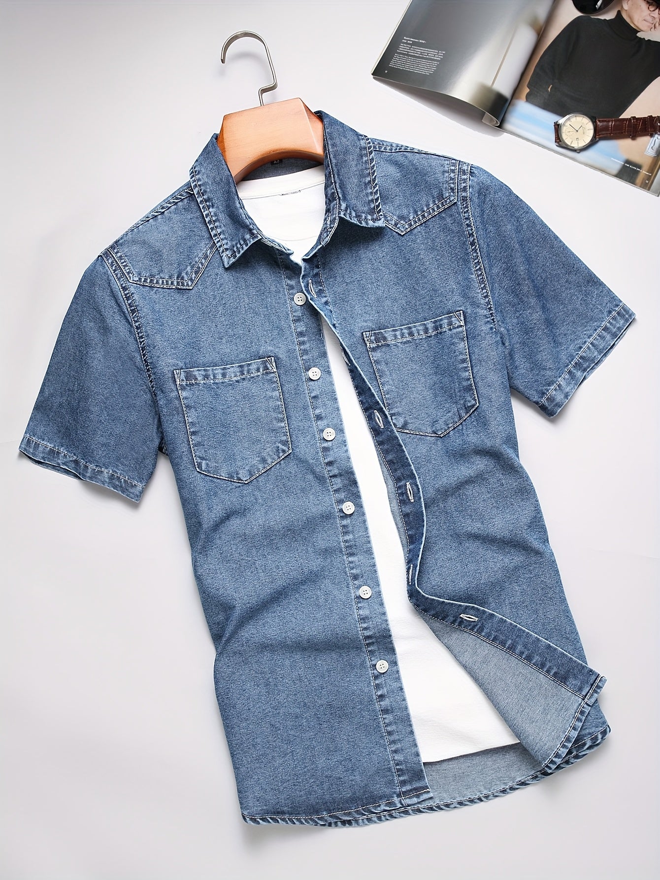 Chemise homme en jean