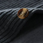 Chemise homme en velours côtelé à poche
