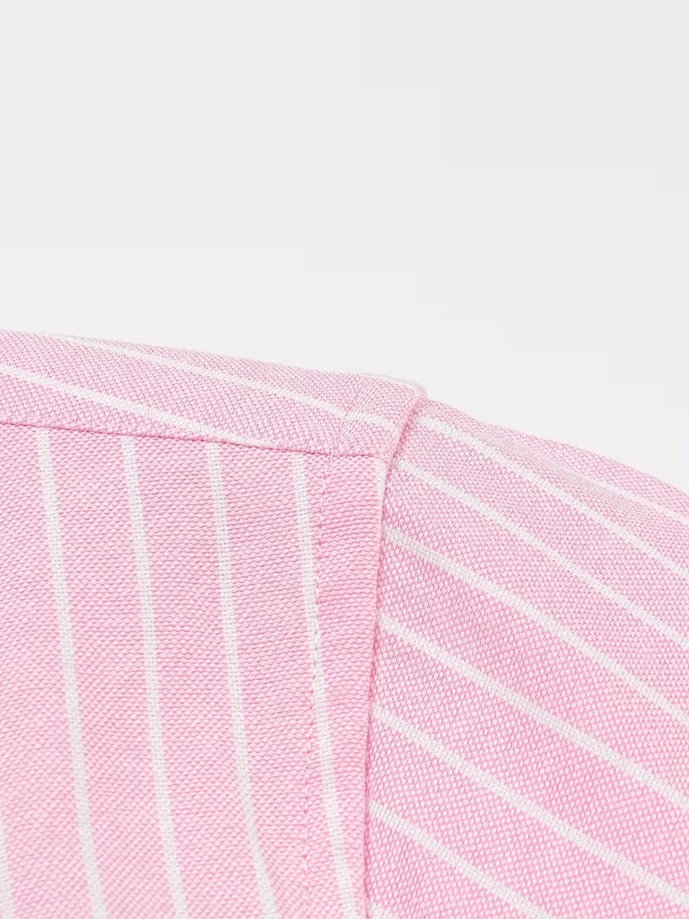 Chemise homme à fines rayures