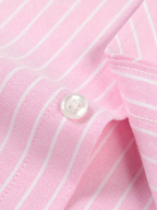 Chemise homme à fines rayures