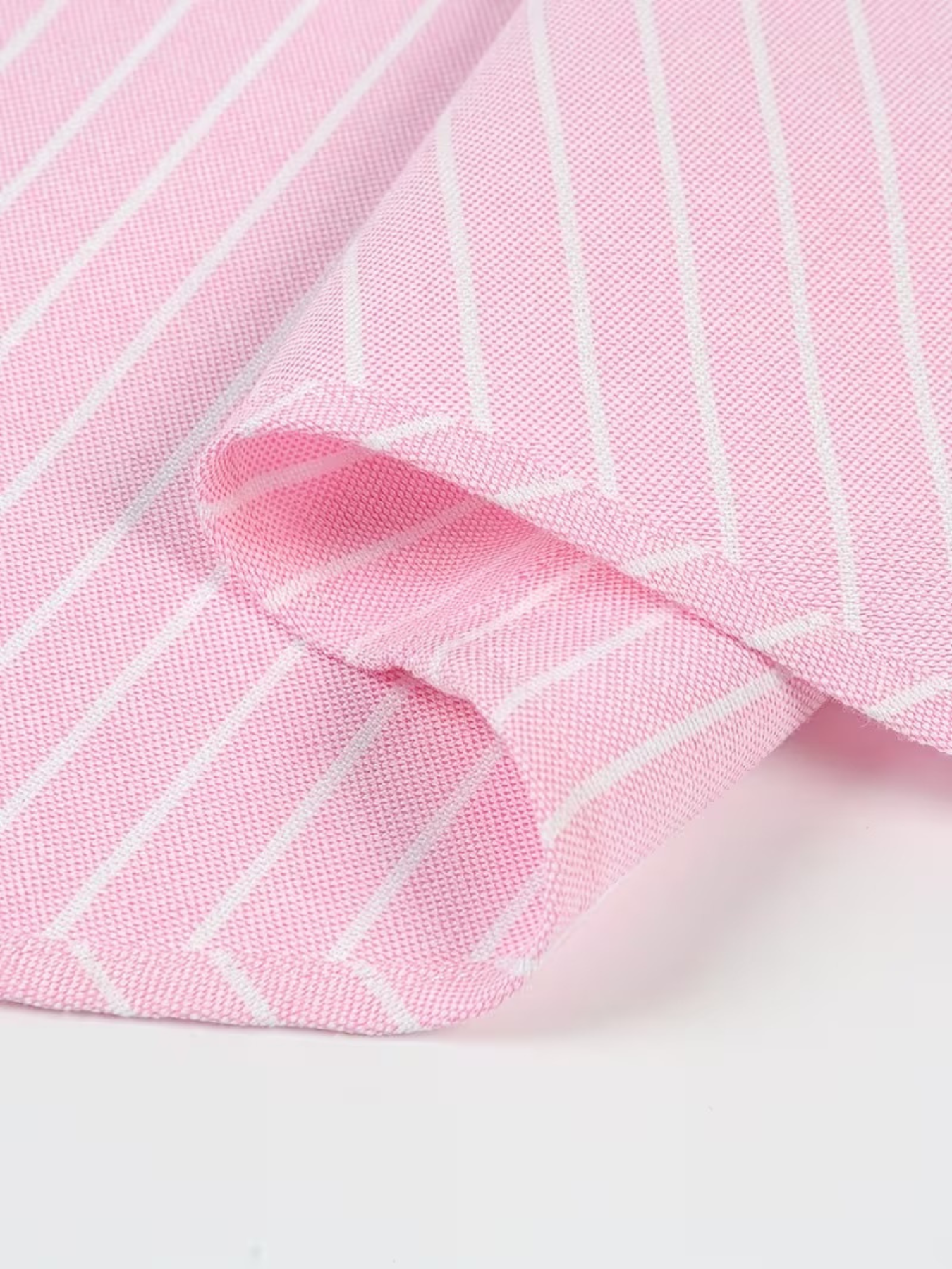Chemise homme à fines rayures