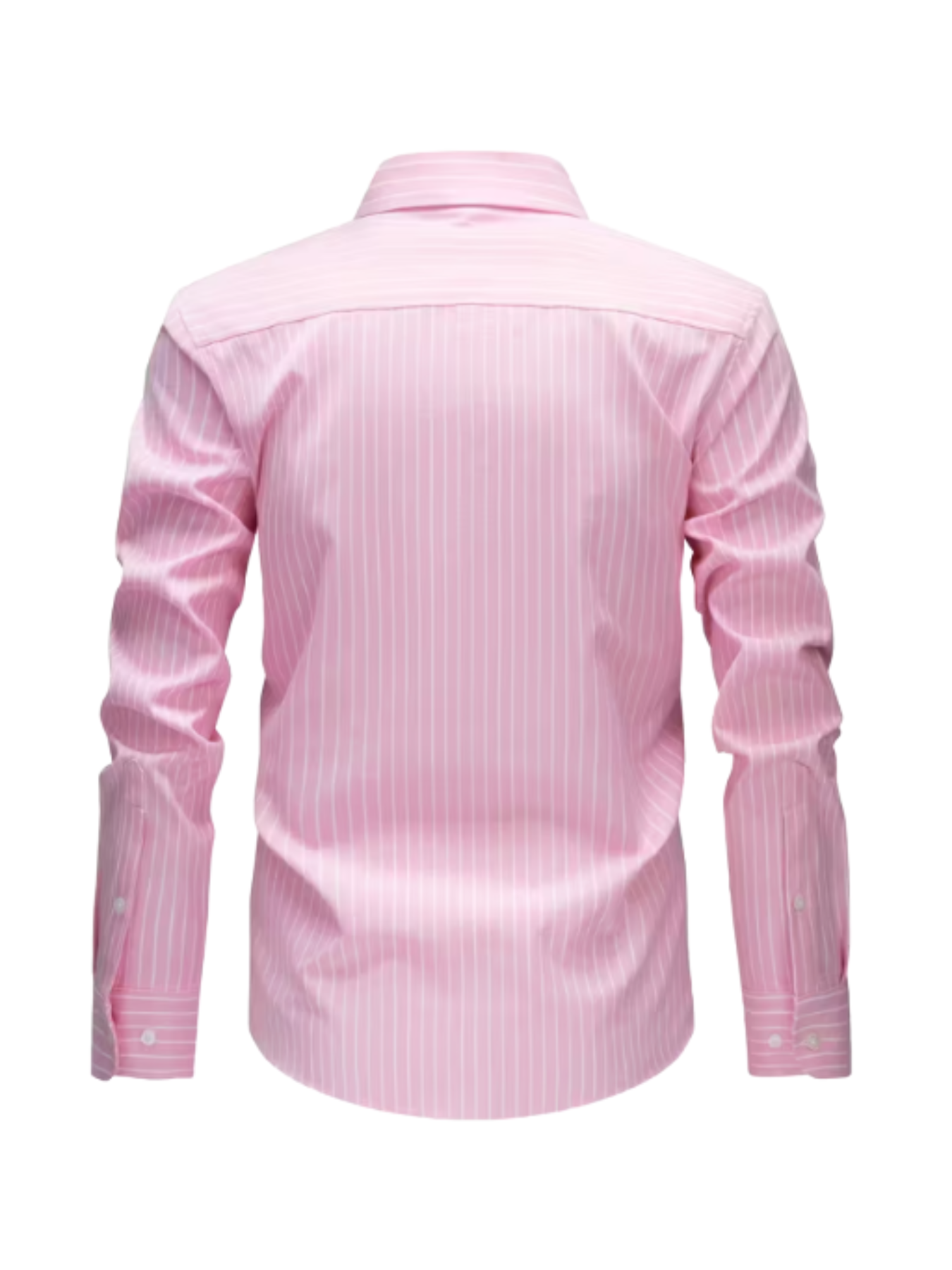 Chemise homme à fines rayures