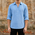 Chemise homme à manches retroussables