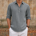 Chemise homme à manches retroussables