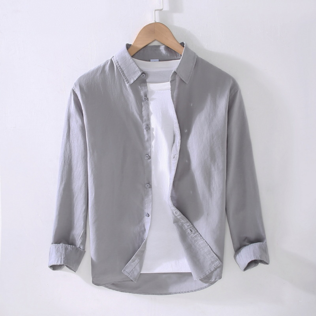 Chemise homme manches retroussables