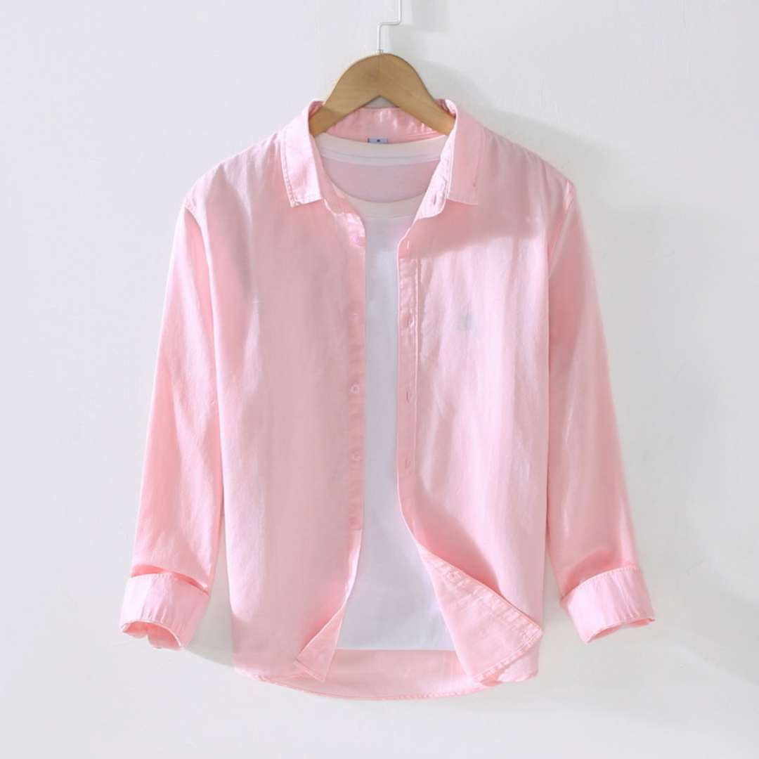Chemise homme manches retroussables