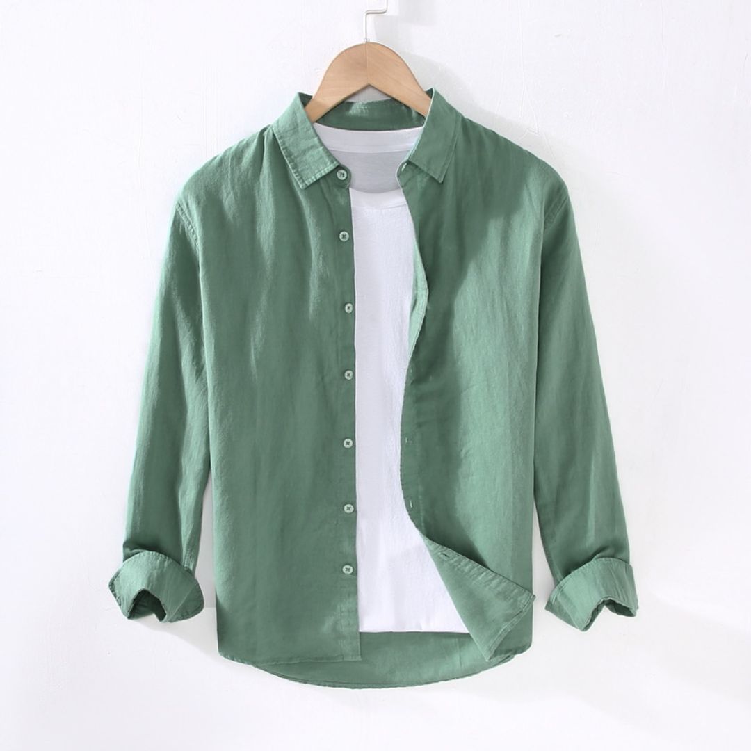 Chemise homme manches retroussables