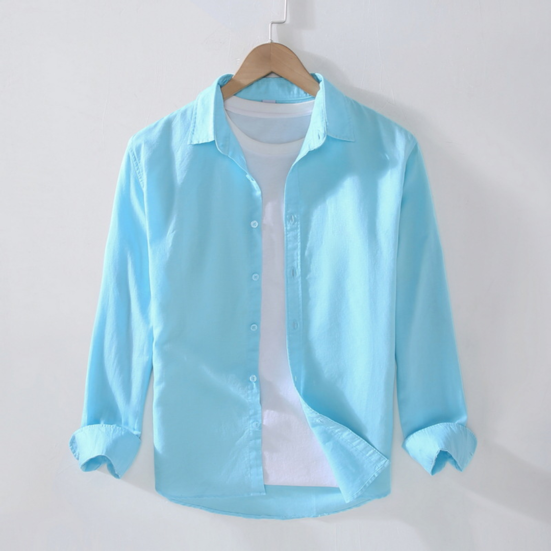 Chemise homme manches retroussables