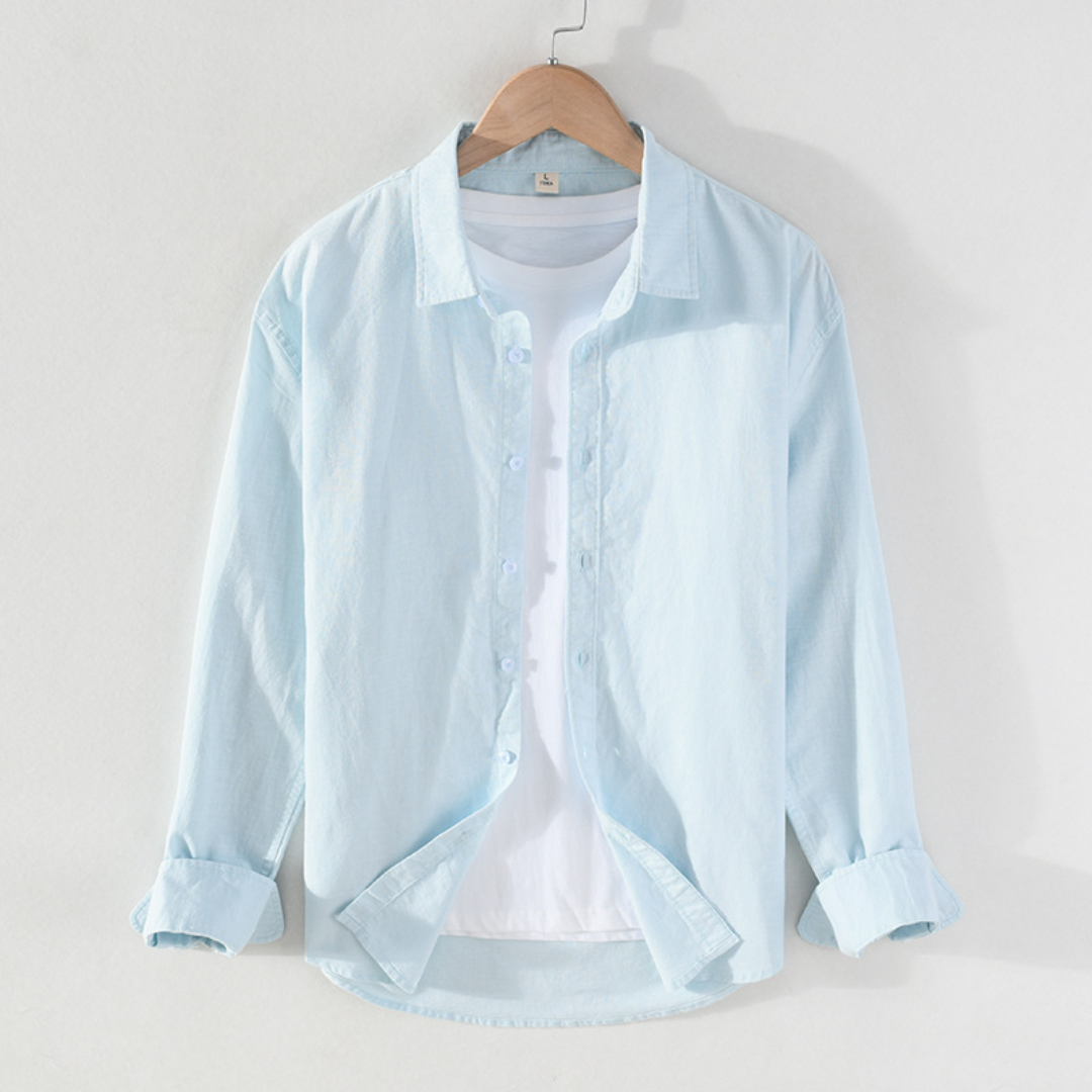 Chemise homme manches retroussables