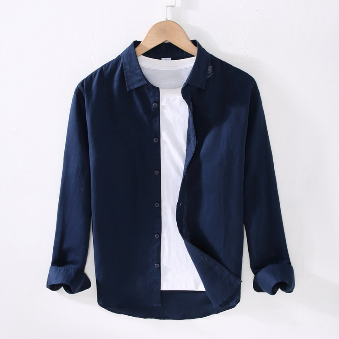 Chemise homme manches retroussables