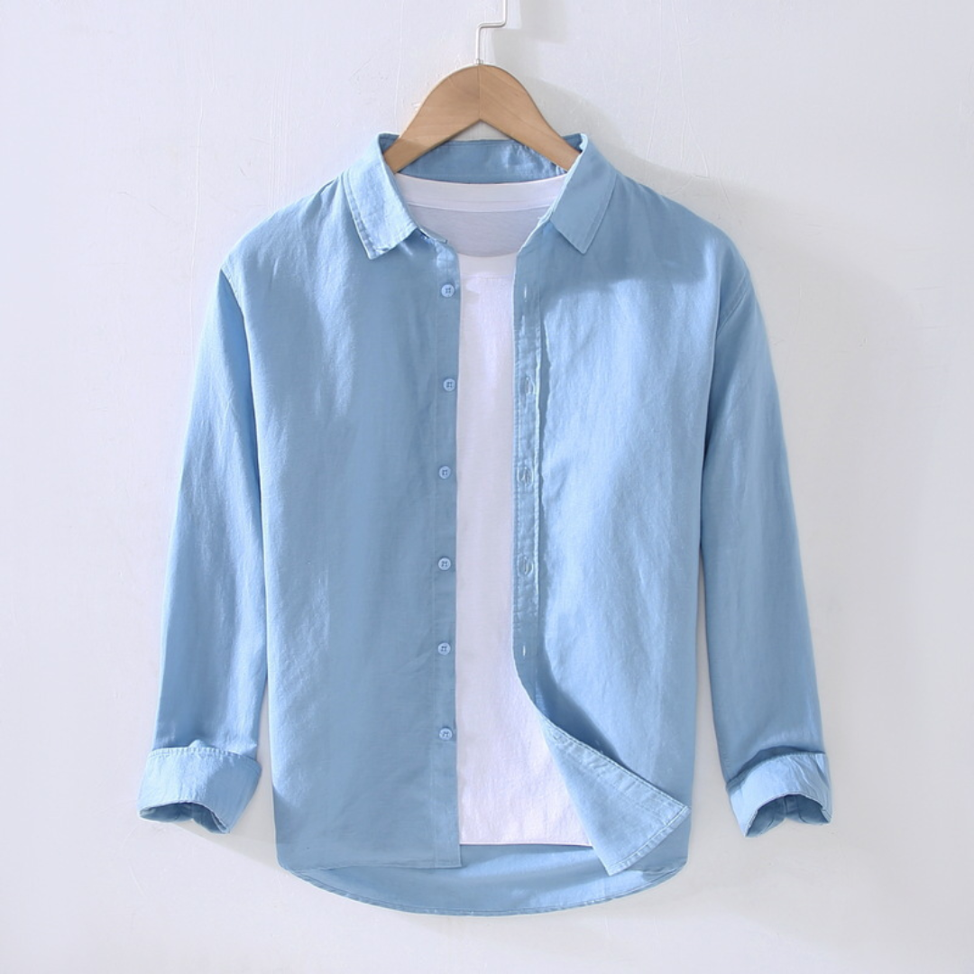 Chemise homme manches retroussables