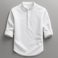 Chemise homme manches retroussées