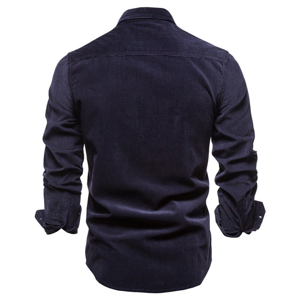 Chemise homme poches à rabat