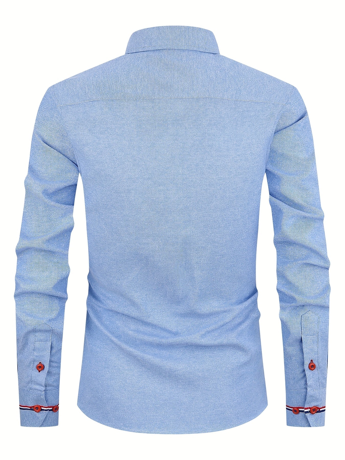 Chemise homme à poignets rayés