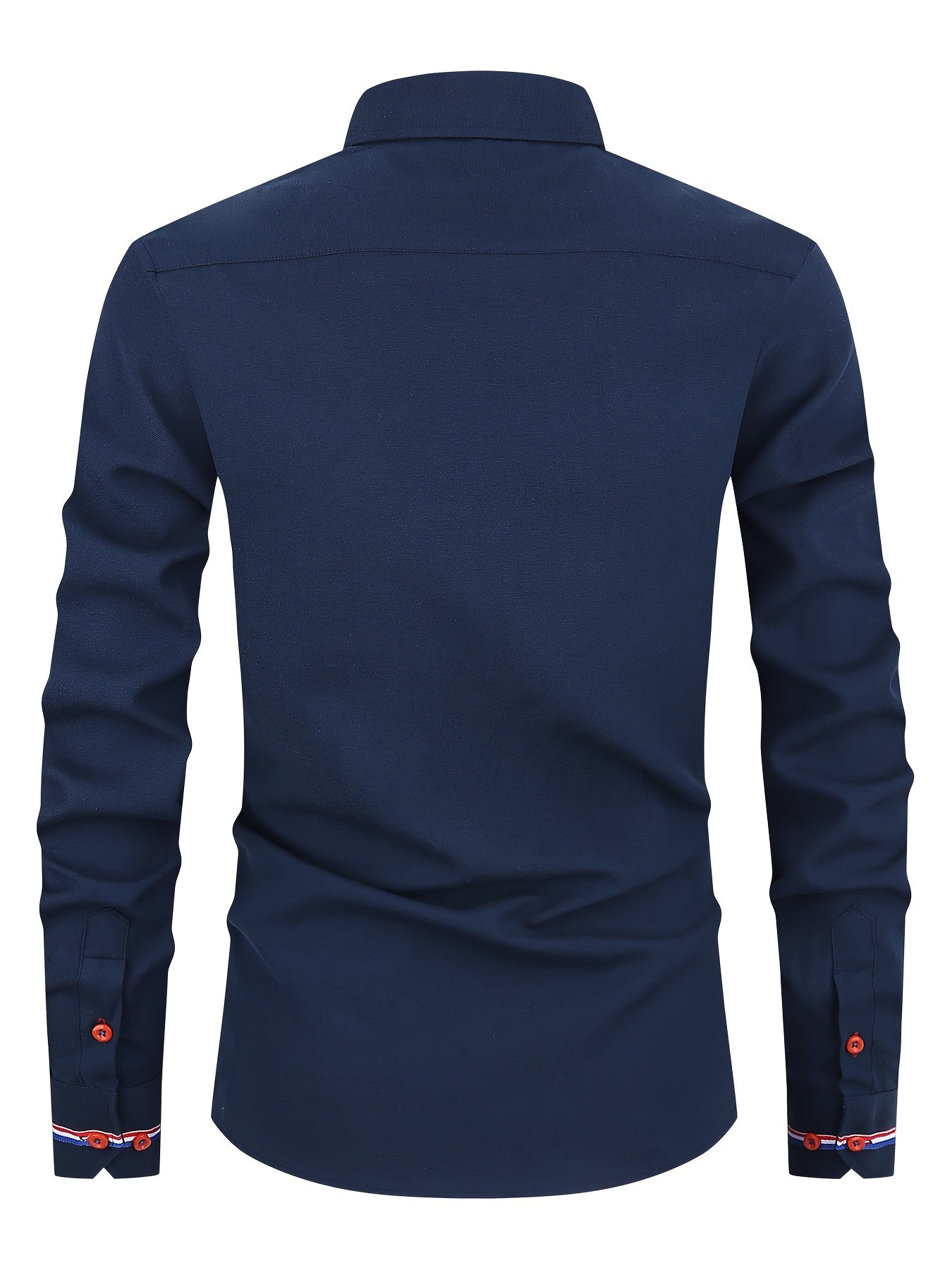 Chemise homme à poignets rayés