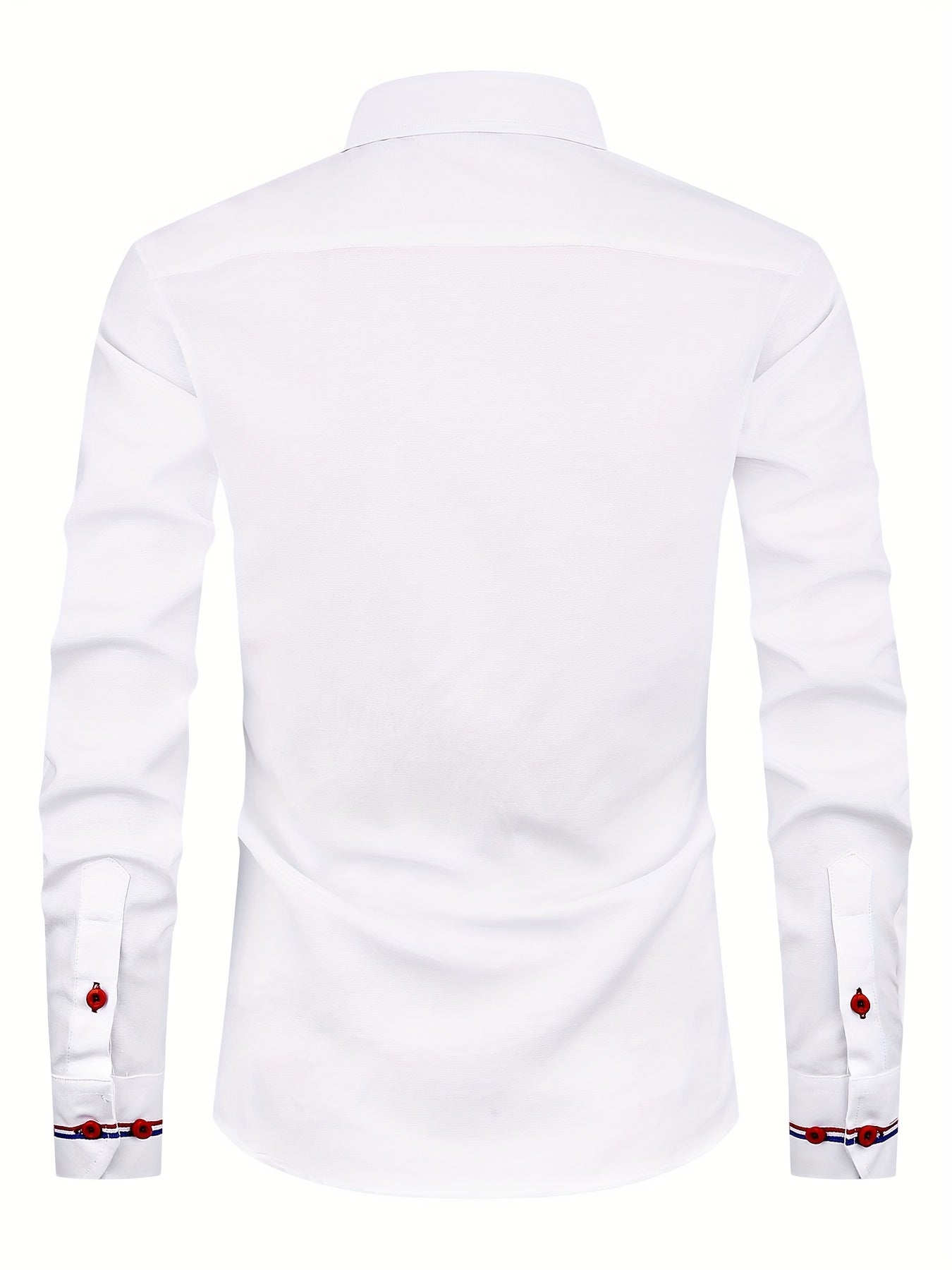 Chemise homme à poignets rayés