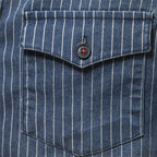 Chemise homme rayée à poches