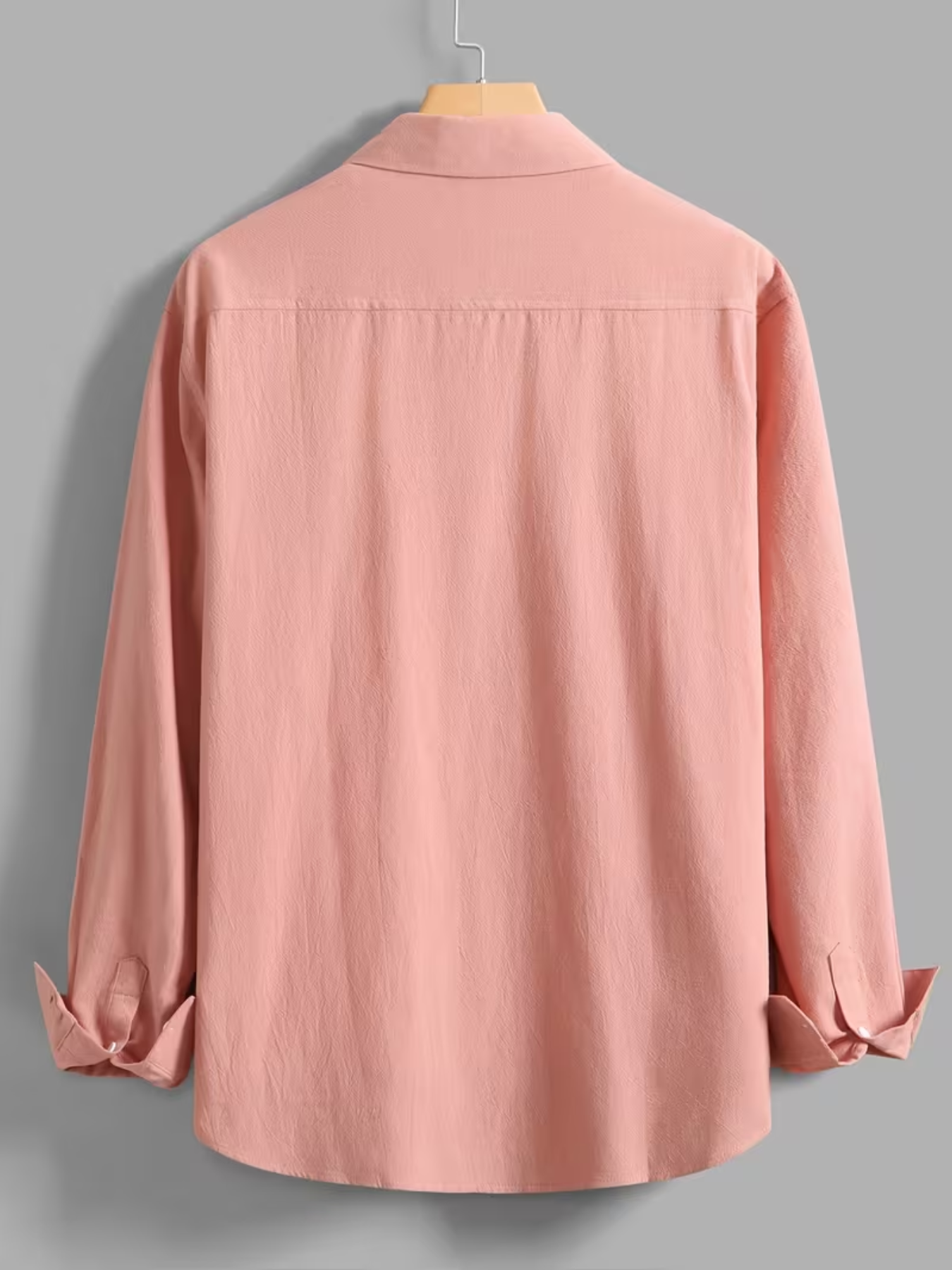 Chemise homme texturée boutonnée