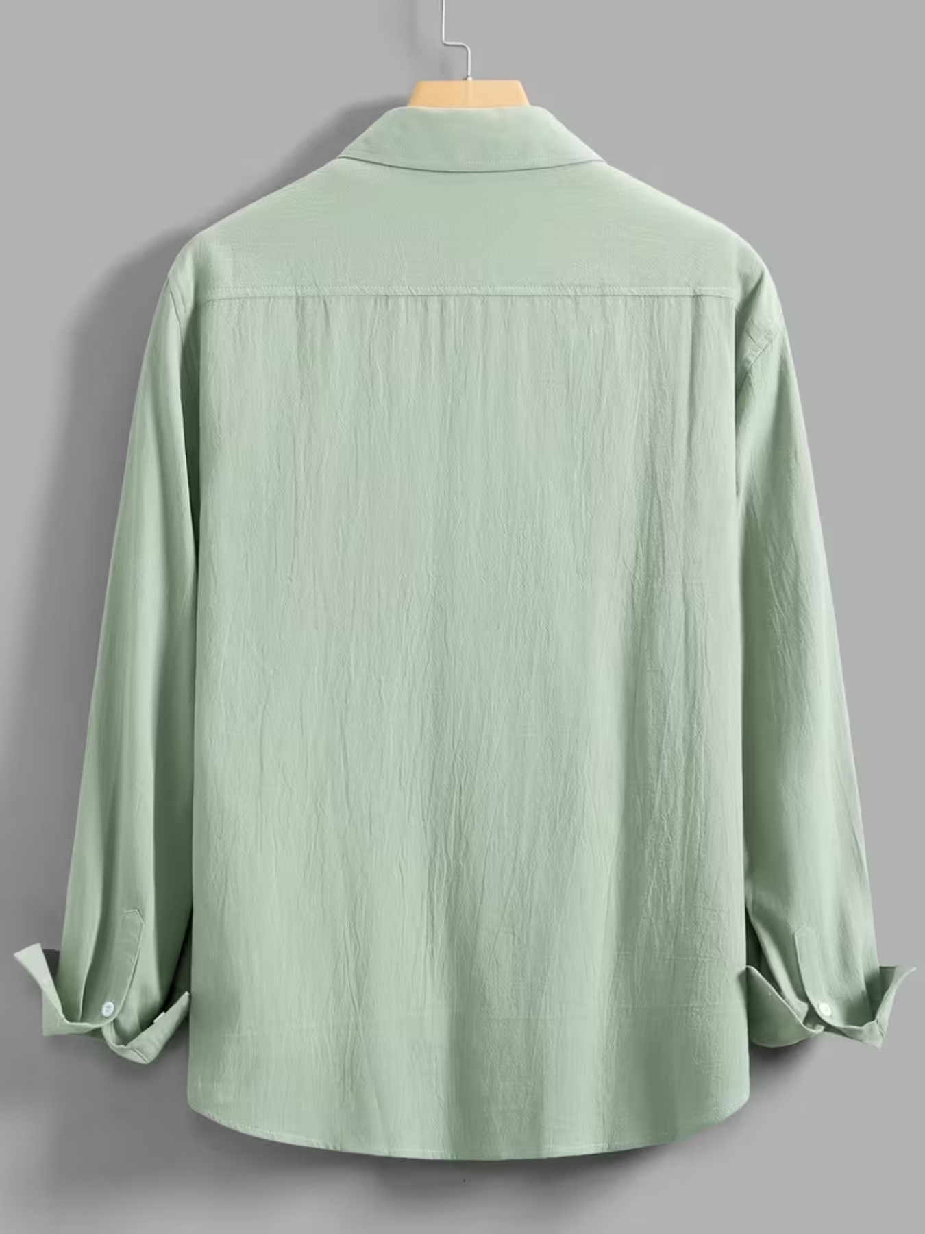 Chemise homme texturée boutonnée
