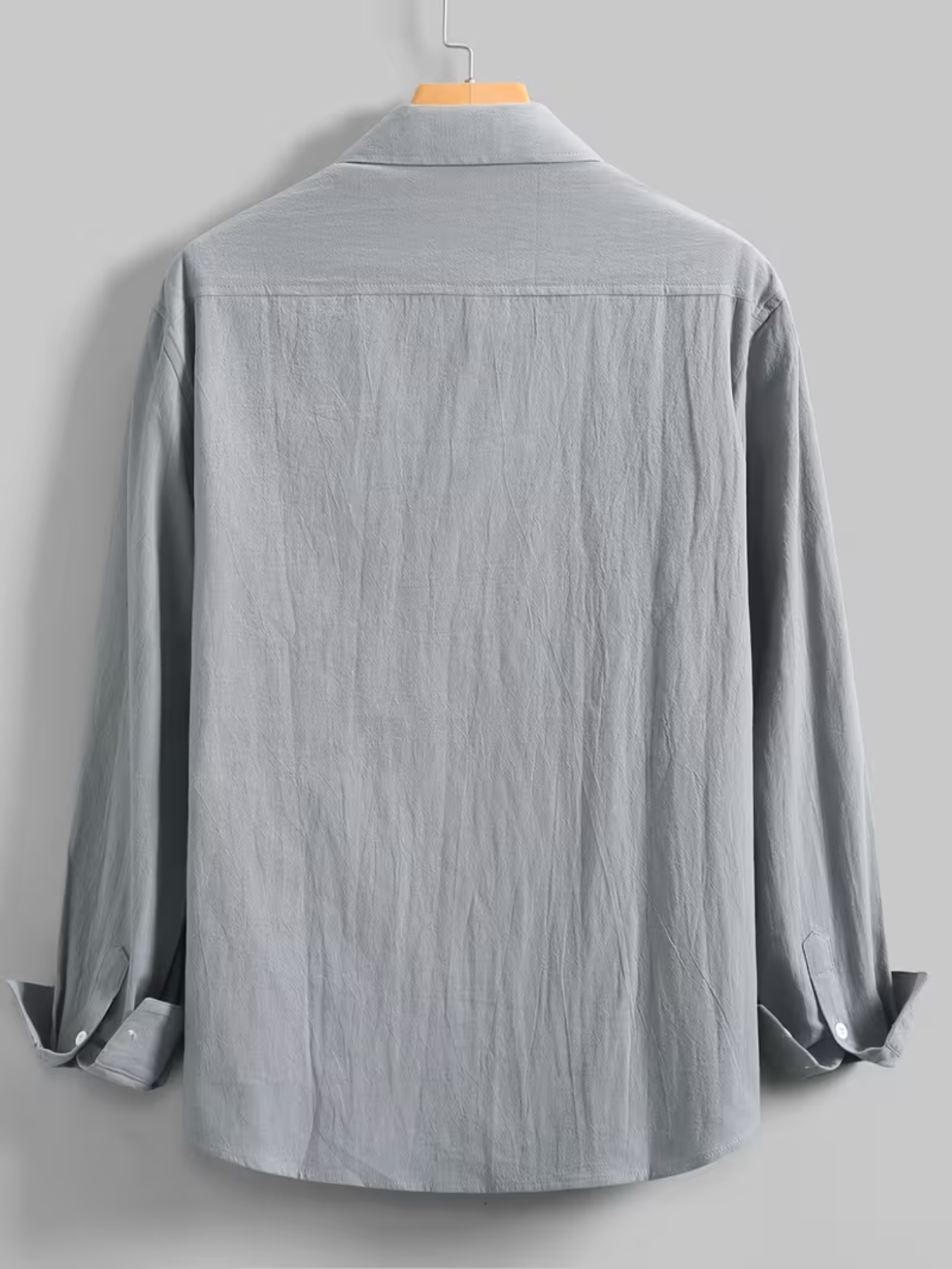 Chemise homme texturée boutonnée