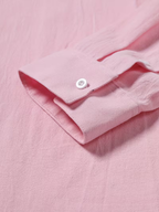 Chemise homme texturée boutonnée