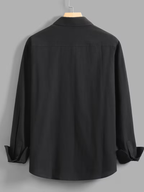 Chemise homme texturée boutonnée