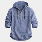 Chemise homme à capuche