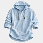 Chemise homme à capuche