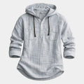 Chemise homme à capuche