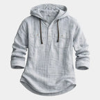 Chemise homme à capuche