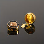 Couvre-boutons gravés pour hommes