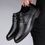 Derbies homme grainés