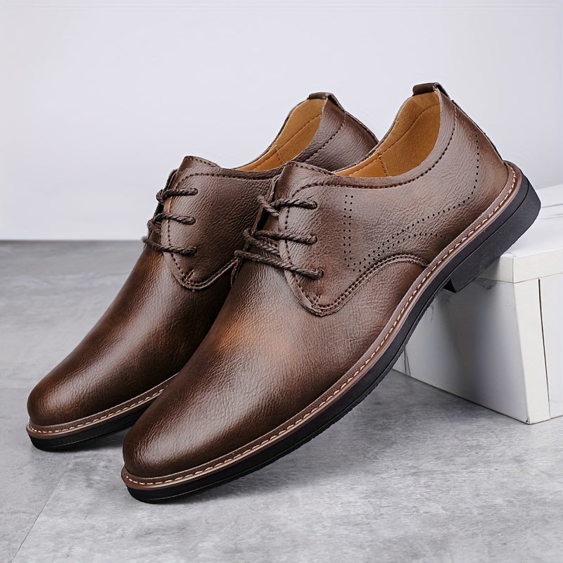 Derbies homme grainés