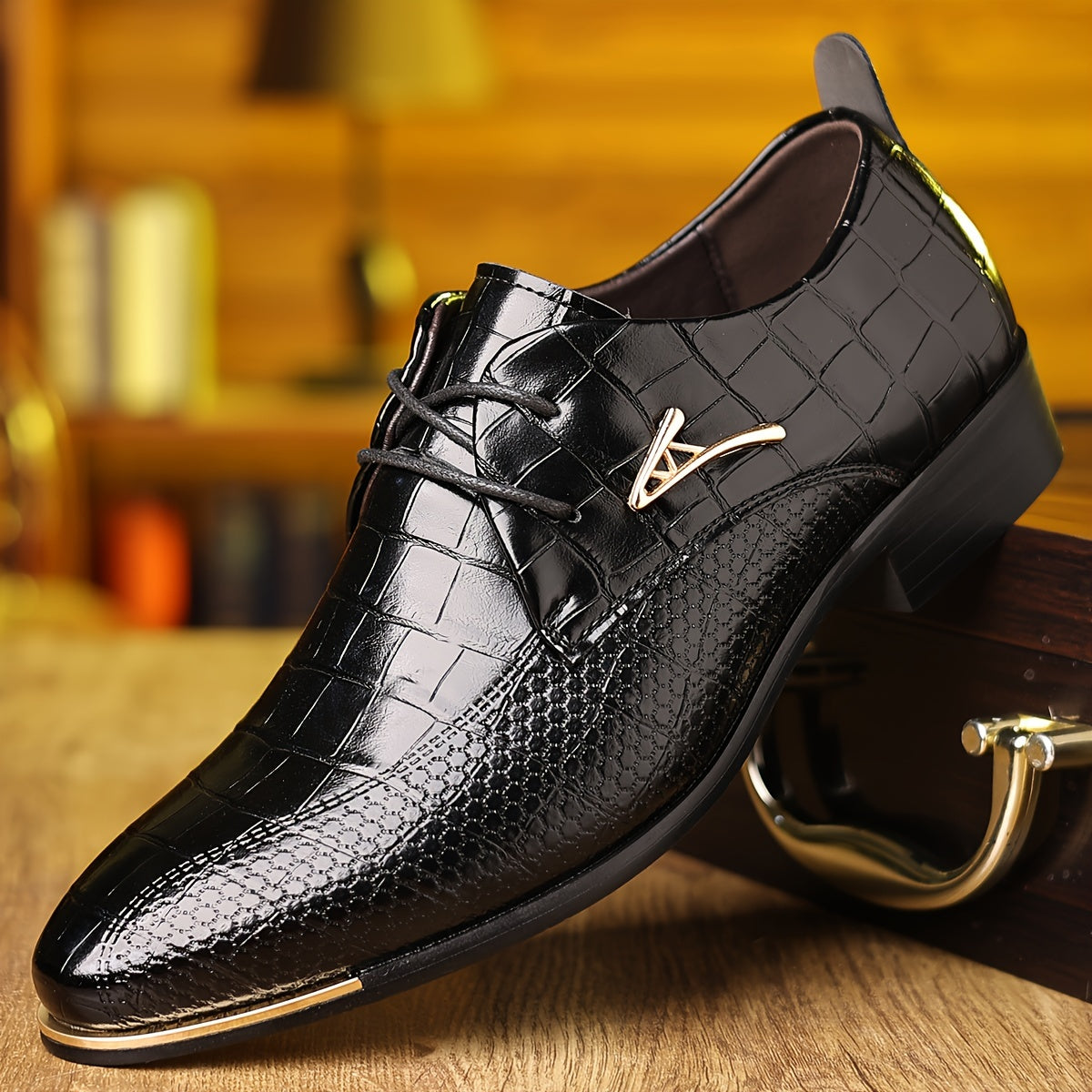 Derbies homme à lacets texturés