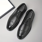 Derbies homme à perforations
