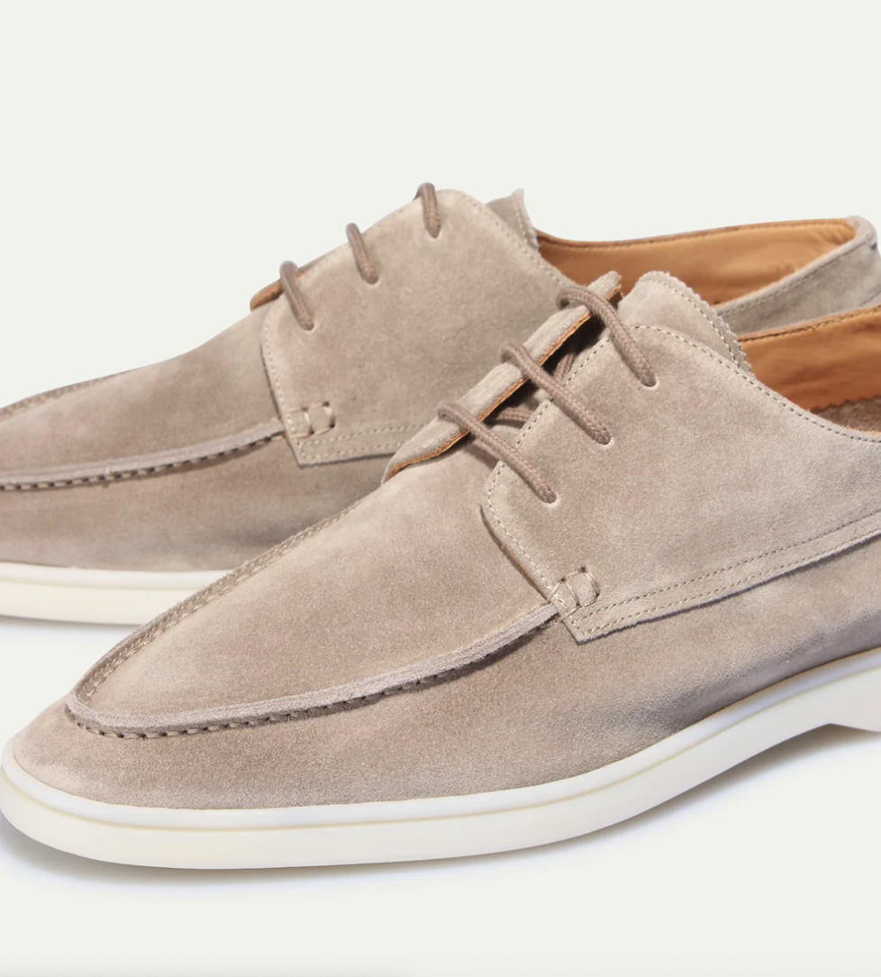 Derbies homme à bout mocassin