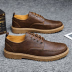 Derbies homme surpiqués