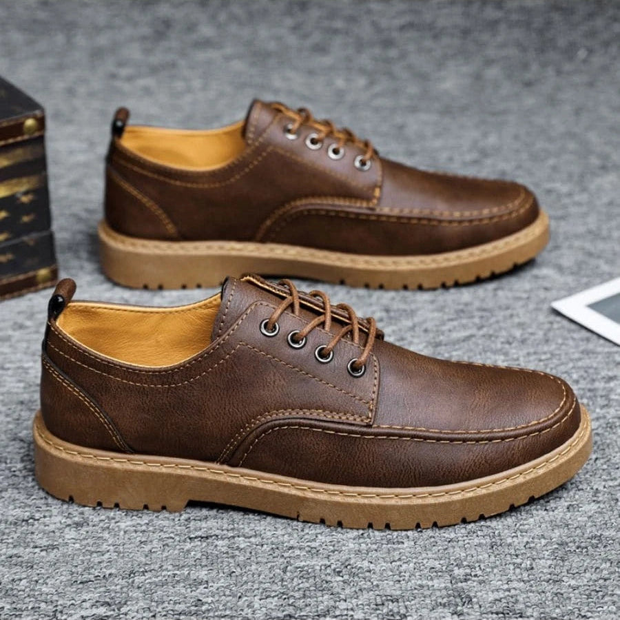 Derbies homme surpiqués