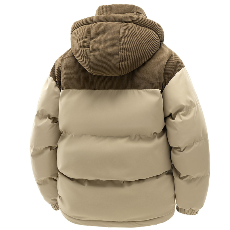 Doudoune homme matelassée à capuche