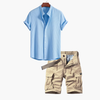 Ensemble Chemise et Cargo pour Hommes