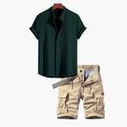 Ensemble Chemise et Cargo pour Hommes