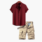Ensemble Chemise et Cargo pour Hommes