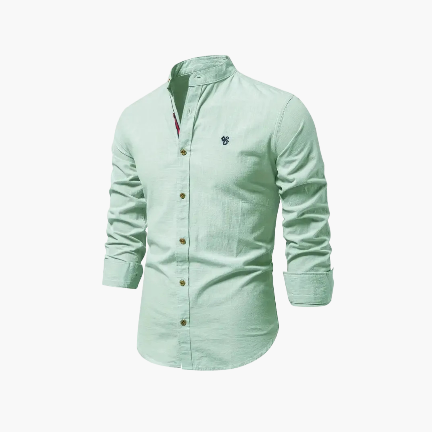 Ensemble Homme Assorti à Col Mandarin